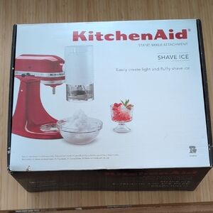 KitchenAid Shaved Ice Attachment like new